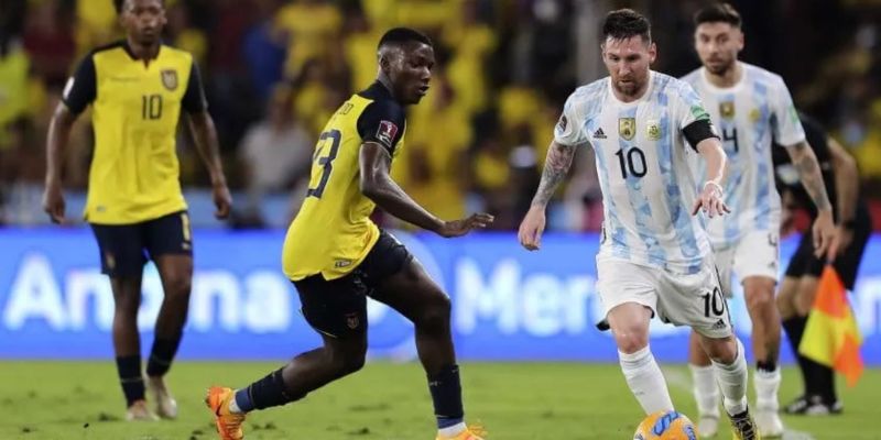 Tỷ lệ cược được đưa ra cho người chơi tại trận Argentina vs Ecuador