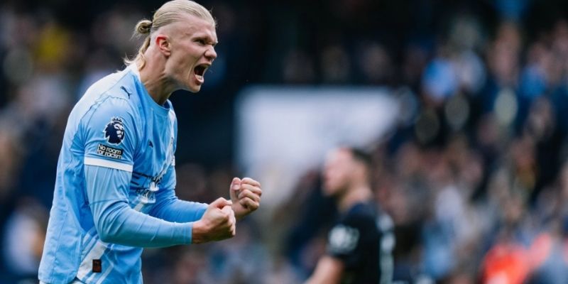 Tin Hình Ảnh Thể Thao – Khoảnh Khắc, Cảm Xúc Và Câu Chuyện Sau Ống Kính 2 Haaland ghi bàn quyết định – Man City vượt Liverpool trên BXH