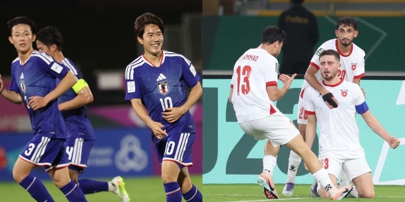 Phong độ đối lập giữa U23 Nhật Bản vs U23 Jordan trước vòng tứ kết